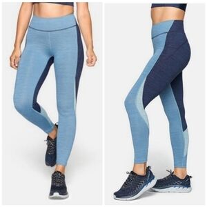 Outdoor Voices Blue High Rise Zoom Tech Sweat 7/8 Tight Leggings